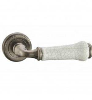 Ручка "Vantage" V31 AS/ZR состаренное серебро/сост. керамика/Круг/фиг.