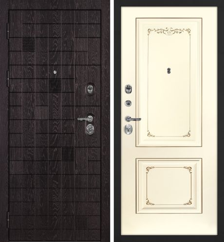 ДМ Нона-36 муар черный, Kale 442R/Kale 447L(Горький шоколад ФЛ-36/Smalta-14Cлон.кость пат.шамп)880ПР