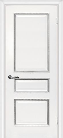 Мурано-2 PP белый, багет тиснение патина серебро ДГ 550*1900