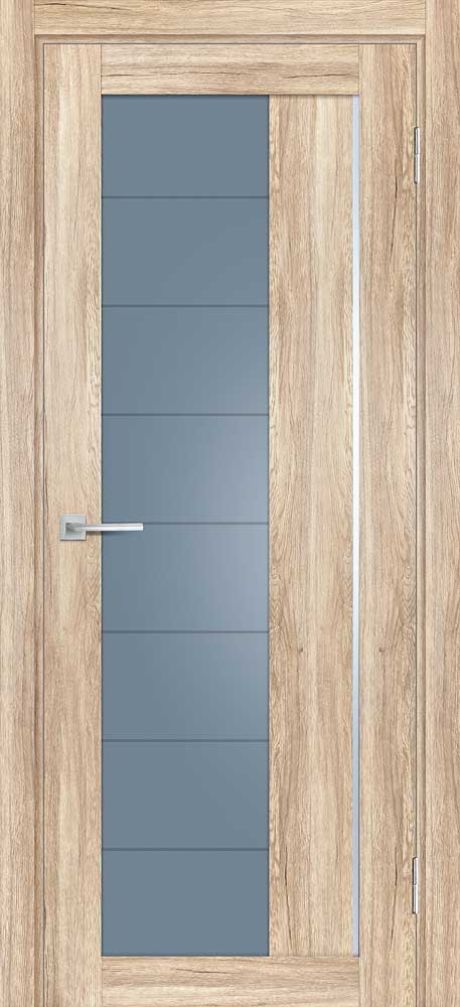 PSL-41  nanotex, сан-ремо натуральный 800*2000 стекло сатинат графит