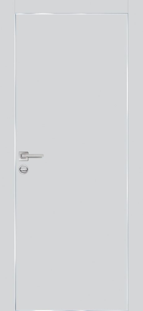 PX-1 PP агат, 600*1900 /врезка под петли и замок AGB/ Al кромка с 4-х ст