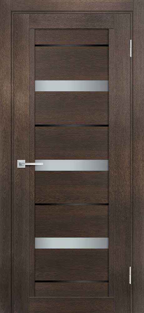 ТЕХНО-803 nanotex, фреско 800*2000 стекло белый сатинат, черный лакобель