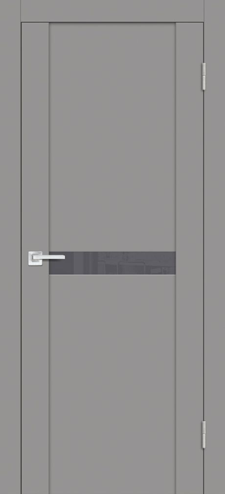 PST-3 soft-touch, серый бархат 900*2000 стекло серый лакобель