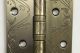 Петля универсальная с четырьмя подшипниками ADDEN BAU. 100X70X2.5 4BB FLO ANTIC BRONZE (цвет АНТИЧНАЯ БРОНЗА, цветочный орнамент)