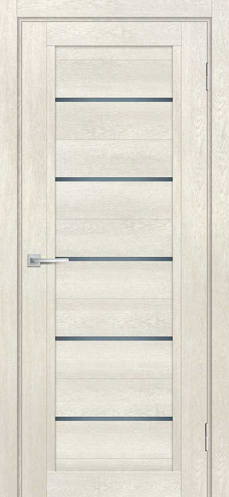 ТЕХНО-809 nanotex, бьянко 700*2000 стекло графит сатинат