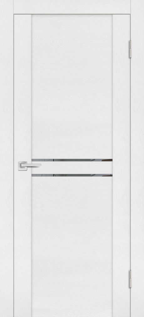 PST-4 soft-touch, белый ясень 700*2000 стекло зеркало тонированное