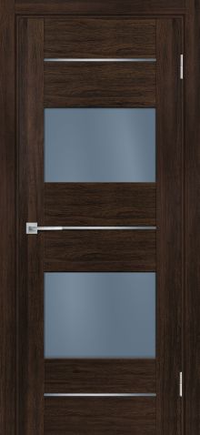 PSL-21  nanotex, сан-ремо шоколад 600*2000 стекло сатинат графит