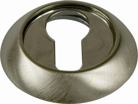 Накладка на ключевой цилиндр SILLUR CL S.CHROME (матовый хром, круглое основание)