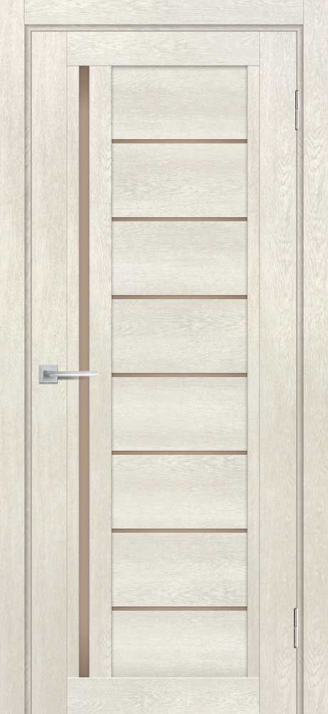 ТЕХНО-801 nanotex, бьянко 800*2000 стекло бронза сатинат