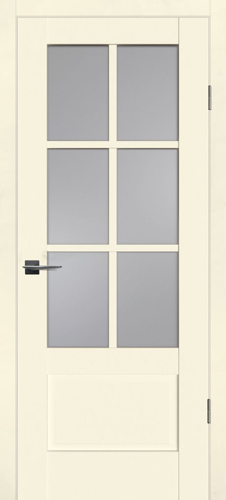 PSС-43 "Classic" магнолия ДО 800*2000 стекло сатинат