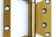 Петля накладная без врезки B020-U 100X75X2.5-2BB-1CM (кофе)