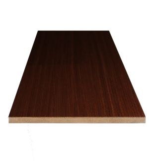 Доборная планка шпон, Темный орех 120*8*2070 /М/ ЗАКАЗНАЯ