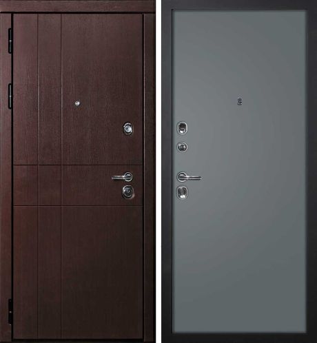 ДМ С-2 шагрень черн, замки Гардиан (ФП-1 орех премиум/ гладкая PP графит) 960 Л