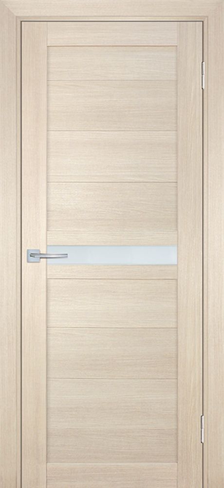ТЕХНО 703 nanotex, капучино 700*2000 стекло белый сатинат