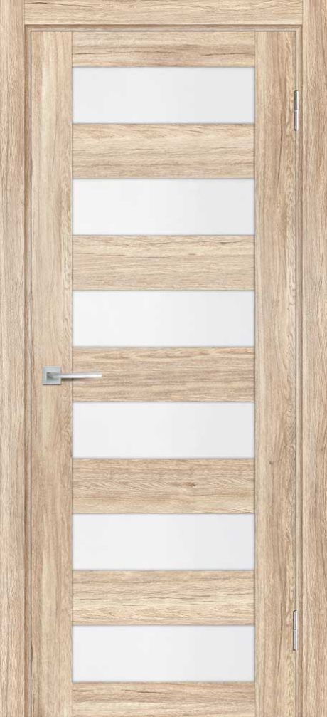 PSL-35  nanotex, сан-ремо натуральный 800*2000 стекло сатинат белый