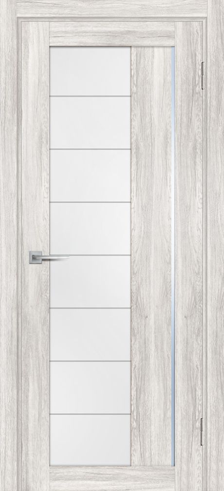 PSL-41  nanotex, сан-ремо крем 700*2000 стекло сатинат белый