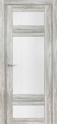 PSL- 6  nanotex, сан-ремо серый 800*2000 стекло сатинат белый