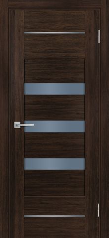 PSL-18  nanotex, сан-ремо шоколад 900*2000 стекло сатинат графит