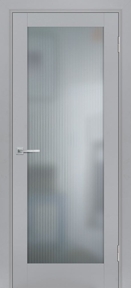 PSE-25 эмалит, манхэттен ДО800*2000 стекло сатинат белый, рисунок "Полоса"