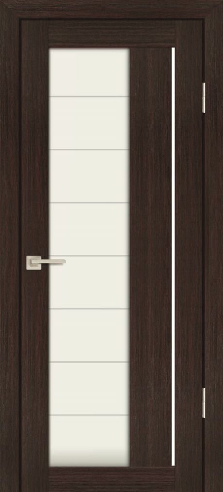 PS-41 PP,  Венге мелинга 600*2000 Белый сатинат