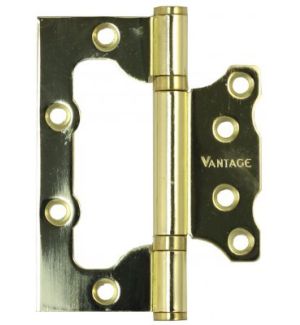 Петли без врезки "Vantage" 100*75*2,5  2ВВ-РВ (золото)