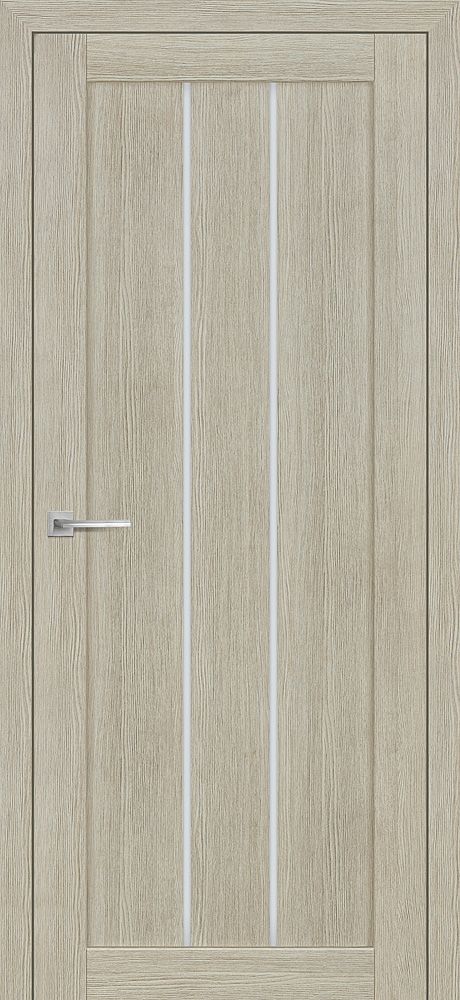 ТЕХНО 602 (3D), капучино 550*1900 стекло белый сатинат