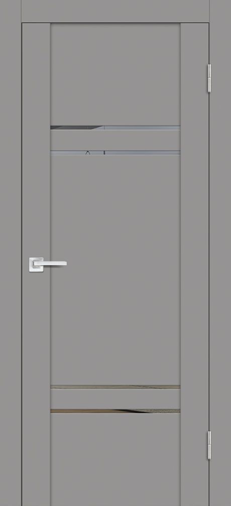 PST-5 soft-touch, серый бархат 600*2000 стекло зеркало тонированное