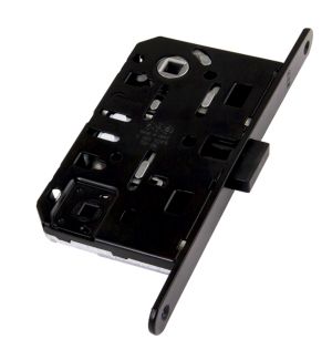 B06102.50.93 AGB (АГБ) (=B04102) Замок межк. WC (черный) тех. уп. без отв. пл. MEDIANA POLARIS