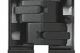 Петля скрытая с 3D регулировкой  S-130 M.BLACK (черный матовый)