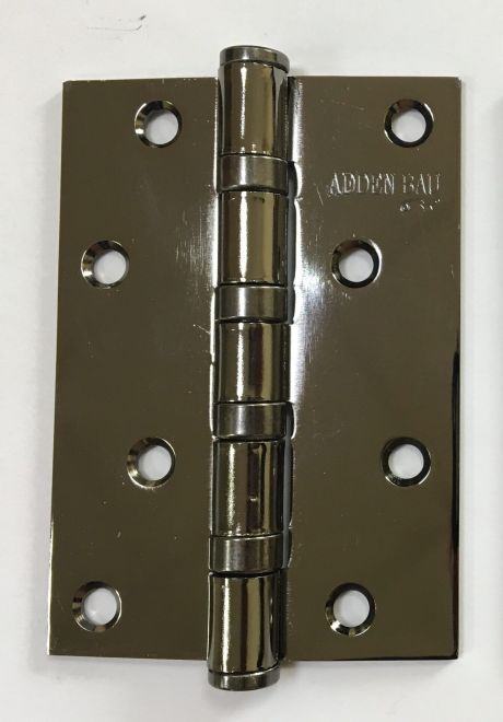 Петля универсальная с четырьмя подшипниками ADDEN BAU. 100X70X2.5 4BB BLACK NICKEL (цвет ЧЁРНЫЙ НИКЕЛЬ)