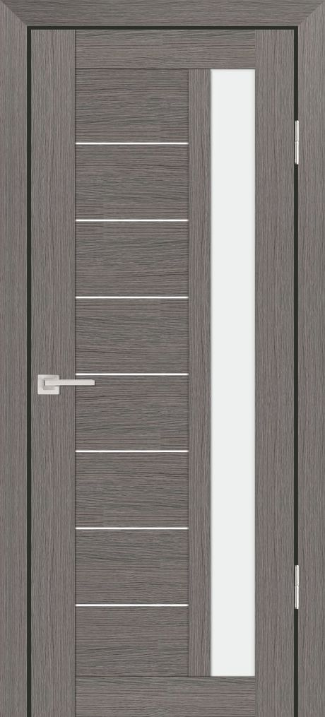 PS-40 PP,  Грей мелинга 800*2000 Белый сатинат