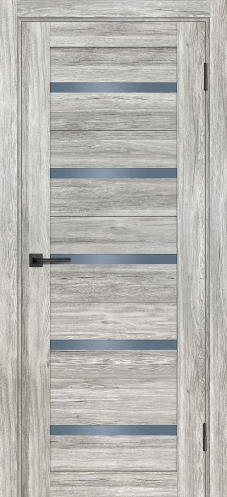 PSL- 7  nanotex, сан-ремо серый 600*1900 стекло сатинат графит