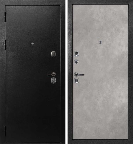 ДМ С-1 титан, замки Гардиан (металл гладкий/ гладкая, PP бетон) 860 ПР