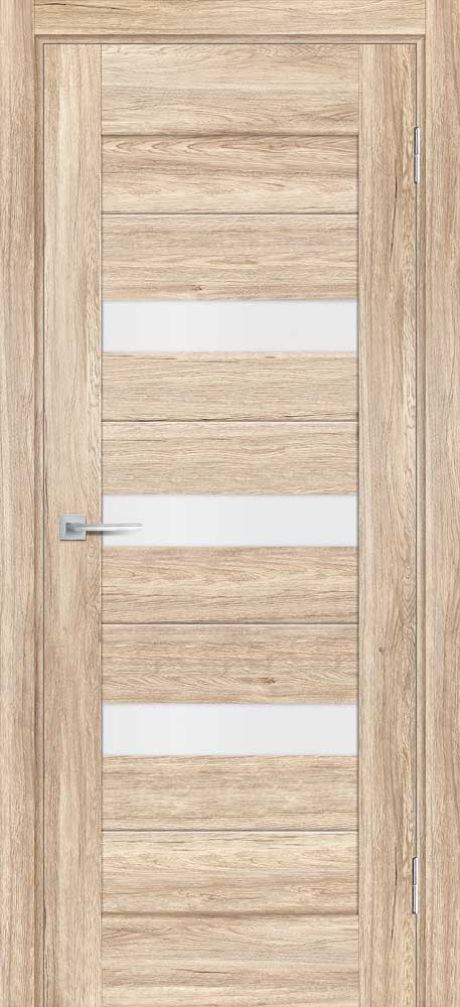 PSL- 9  nanotex, сан-ремо натуральный 900*2000 стекло сатинат белый