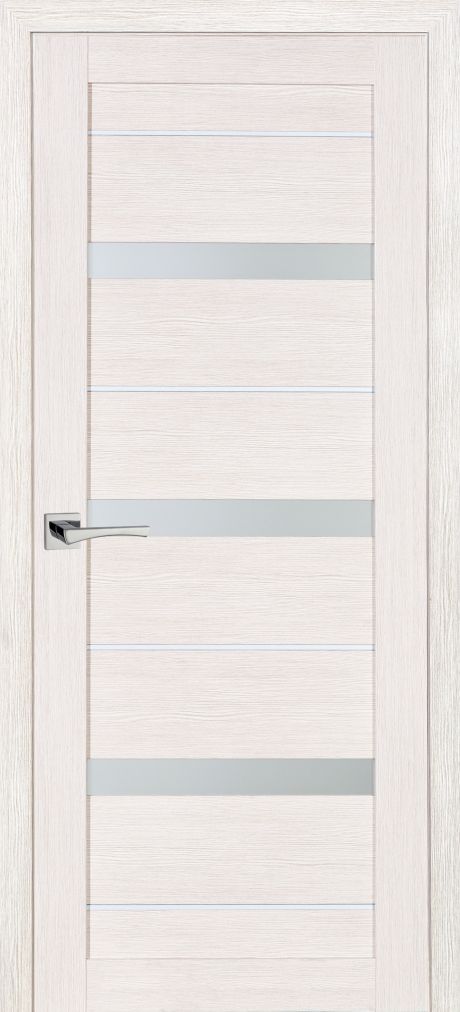 ТЕХНО 642 (3D), эшвайт 900*2000 стекло белый сатинат