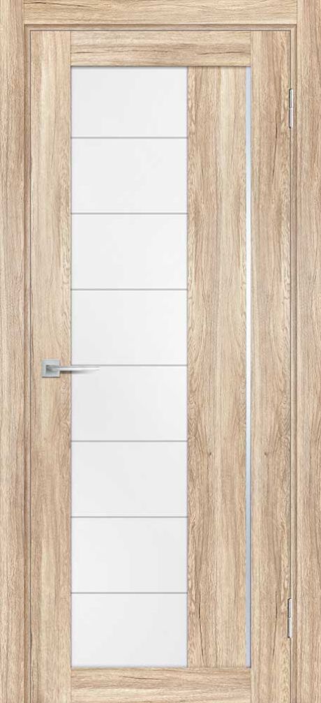 PSL-41  nanotex, сан-ремо натуральный 800*2000 стекло сатинат белый