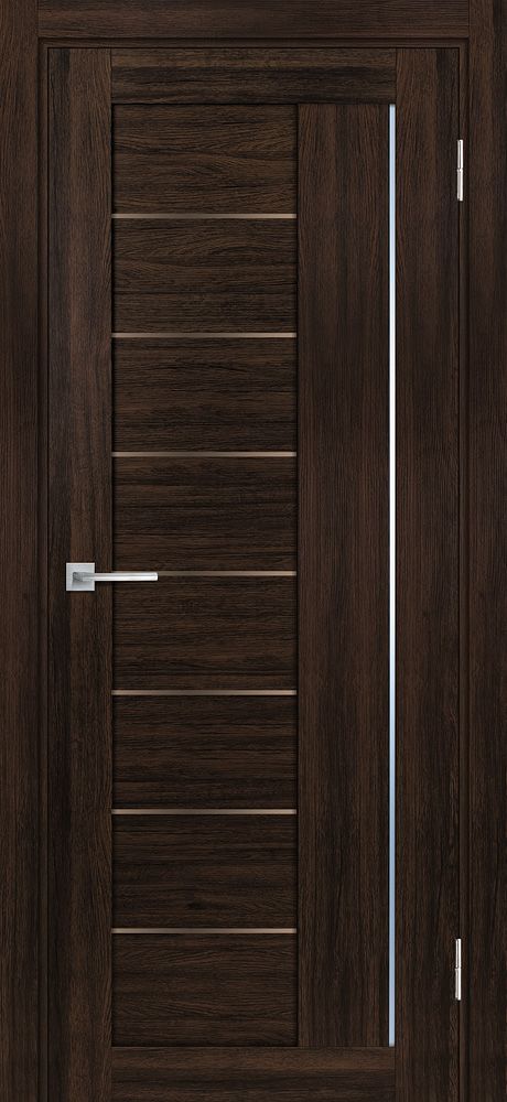 PSL-17  nanotex, сан-ремо шоколад 600*2000 стекло сатинат бронза