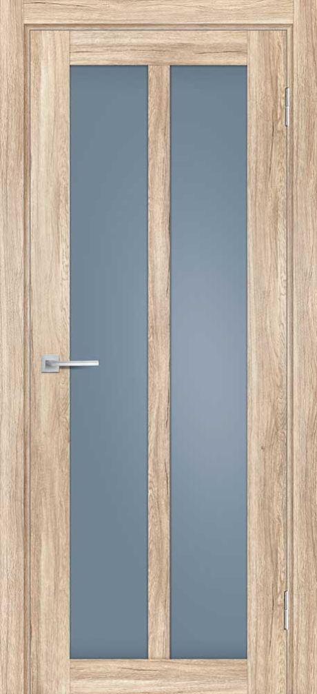 PSL-22  nanotex, сан-ремо натуральный 900*2000 стекло сатинат графит