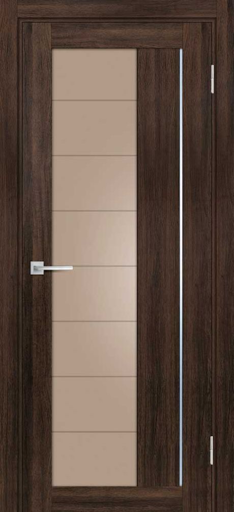 PSL-41  nanotex, сан-ремо шоколад 600*1900 стекло сатинат бронза