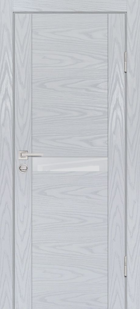 PSM-3 PP дуб скай серый, 800*2000 стекло лунный лакобель