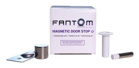 FANTOM PREMIUM FNT0006 Дверной ограничитель магнитный скрытый белый
