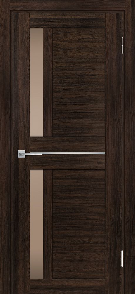 PSL-19  nanotex, сан-ремо шоколад 600*1900 стекло сатинат бронза