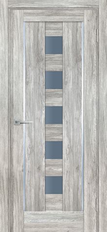 PSL-34  nanotex, сан-ремо серый 600*1900 стекло сатинат графит