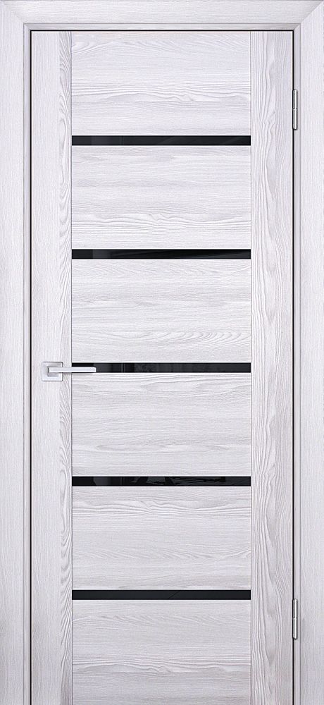 PSK-7 nanotex, ривьера айс 400*2000 стекло черный лакобель