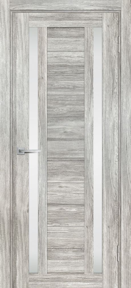 PSL-15  nanotex, сан-ремо серый 700*2000 стекло сатинат белый