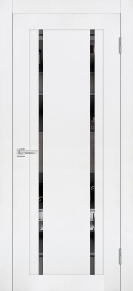 PST-9 soft-touch, белый бархат 900*2000 стекло зеркало тонированное