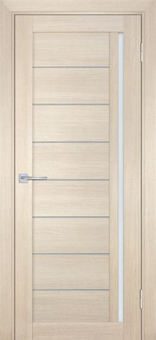 ТЕХНО 741 nanotex, капучино 700*2000 стекло белый сатинат