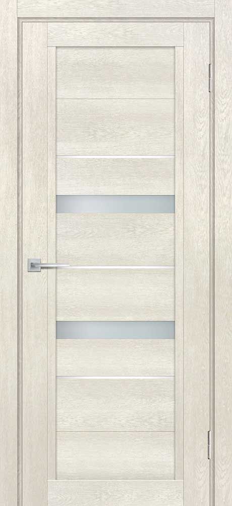 ТЕХНО-802 nanotex, бьянко 700*2000 стекло белый сатинат, белый лакобель