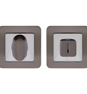 Ручка Punto (Пунто) поворотная BK6 QR GR/CP-23 графит/хром