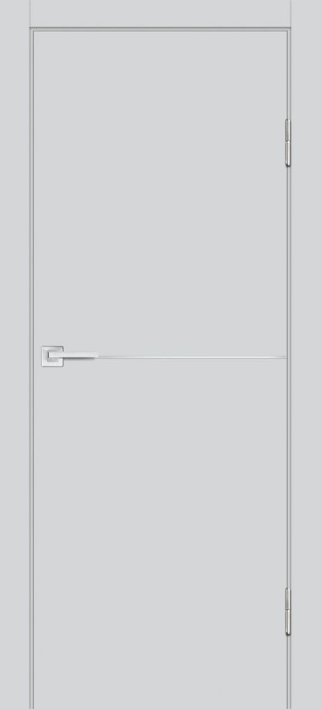 P-19 NEW PP агат, 700*2000 Al-молдинг 5мм/врезка под замок и ручку